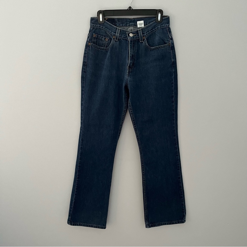 VINTAGE Levis 515 Pants Womens 8 Blue Denim Jeans Bootcut Lower Rise Y2K 90s USA